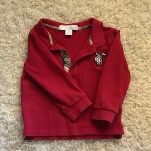 Burberry Long Sleeve Polo